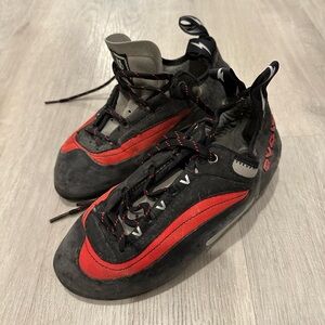 Evolv climbing shoes